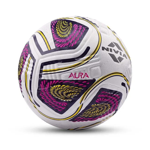 Aura Match Football - Match ball of Indian Super League 2026, Size - 5 – Nivia