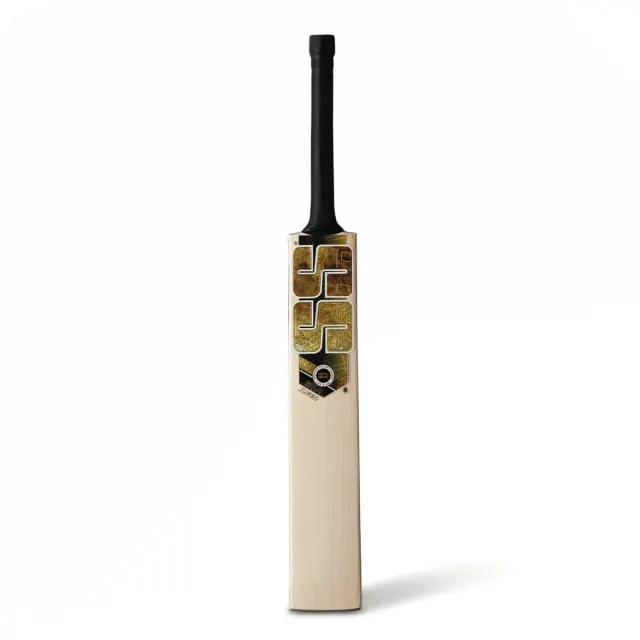 Gold Jumbo English Willow Cricket Bat – SS