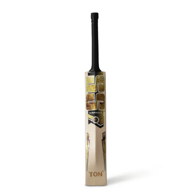 Gold Jumbo English Willow Cricket Bat – SS
