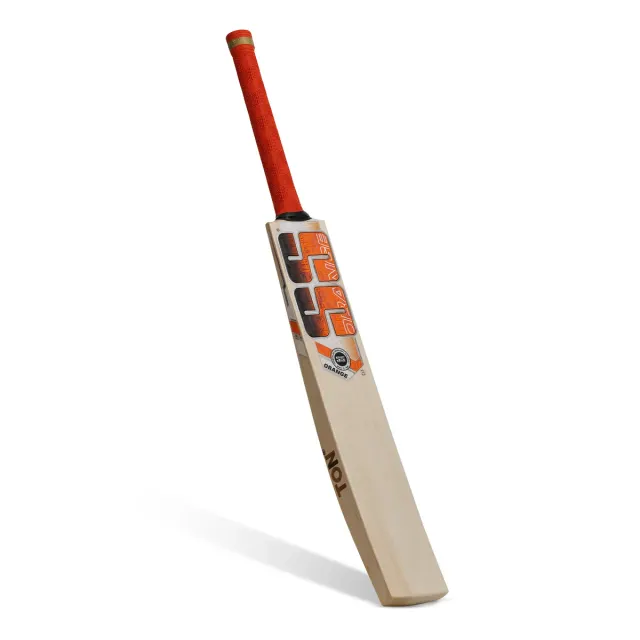Orange English Willow Cricket Bat – SS