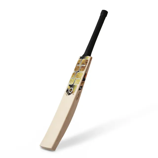 Premium Gold Kashmir Willow Cricket Bat – SS