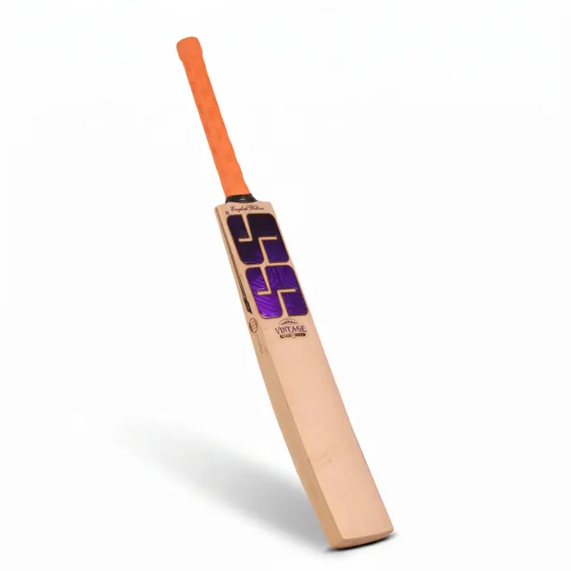 Vintage Blue English Willow Cricket Bat – SS